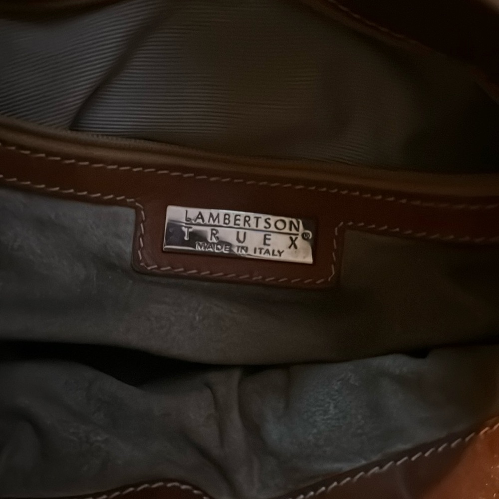 Lambertson Truex Made In Italy Python Bag - image 4